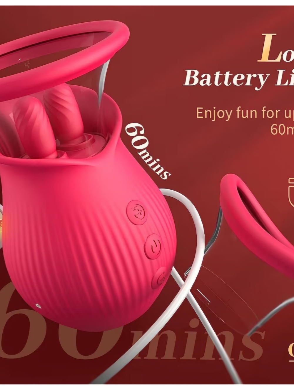Personal Sucking And Vibrating Device - Picture 3 of 7